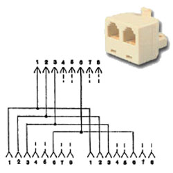 Allen Tel 10 Base T Adapter