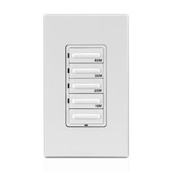 Leviton Decora Preset 60 Minute 5 Button Countdown Timer Switch