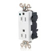 Lev-Lok Decora Plus 15 Amp Extra Heavy Duty Hospital Grade Receptacle with Power Indication
