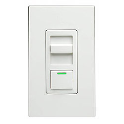 Leviton IllumaTech 600VA-277VAC Fluorescent Slide Dimmer