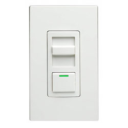 Leviton IllumaTech 1200VA-277VAC Fluorescent Slide Dimmer