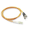 50/125m Multimode Duplex LC-ST Fiber Optic Jumper