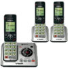 DECT 6.0 Expandable 3 Handset Cordless Answering System with Caller ID, ITAD, and Speakerphone