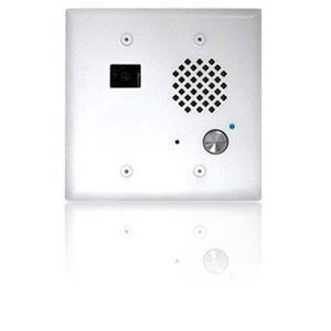 Viking VoIP Entry Phone Mount in a Standard Double Gang Box (White)