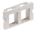 front-loading faceplates, infin-e-station, modular faceplates, hubbell face plates