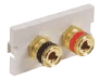 front-loading faceplates, infin-e-station, modular faceplates, hubbell face plates