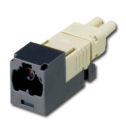 Panduit Mini-Com FJ  W-Keyed Duplex Jack Black Module 62.5/125um