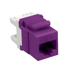 Allen Tel Cat 5e E-Z Jack, Purple