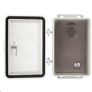 Non-Metallic Enclosure with Single Line No Dial Phone
