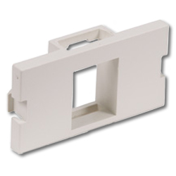 Hubbell Infin-e-Station Keystone - 1 Port/Flat