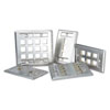 QuickPort Stainless Steel Wallplate with Designation Window