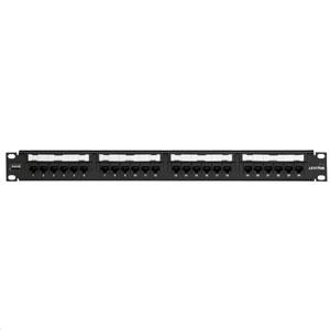 Leviton Cat 6 Universal 24 Port Patch Panel with Cable Management Bar
