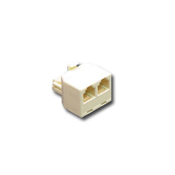 ICC Voice Modular Adapter - 6 Conductor to 6 Conductor, Pin 1 to Pin 1