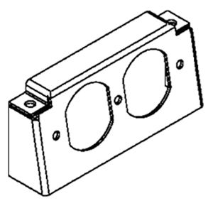 Legrand - Wiremold RFB4 Series Internal Duplex Bracket