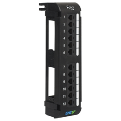 ICC HiPerlink 1000 - Cat 5e Vertical Patch Panel - 12 Port