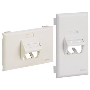 Mini-Com Ultimate ID Sloped Snap-On Faceplates