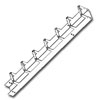 Single Vertical Rack Cabling Section