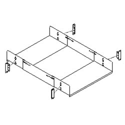 Southwest Data Products Four Post Rack Adjustable Equipment Shelf
