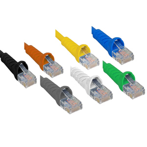 ICC Ultra Slim Line Molded Boot Category 5e Patch Cord