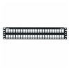 NetKey 48-Port All Metal, Flush Mount, Modular Patch Panel