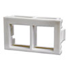 NetKey 2-Port, 1/3 Flat Modular Insert (Pkg of 10)