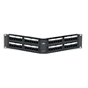 GigaMax 5e Angled Patch Panel, 48-Port