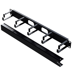 ICC Metal Cable Management Panel with Rings and Cover