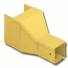 4x4 to 2x2 Fiber-Duct Reducer Fitting