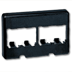 Panduit Mini-Com Snap-On Modular Furniture Faceplates