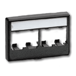 Panduit Mini-Com Snap-On Modular Furniture Faceplates