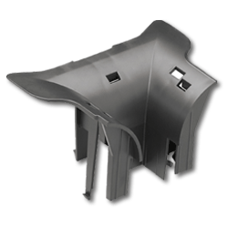 Low Profile Reducer 4x4 to 2x2 for Vertical Tee