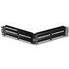 DP5e Angled Punchdown Patch Panels (48 Port, 2 RU)