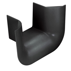 Panduit 3-Sided Vertical Tee Trumpet Spillout