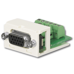 Panduit Mini-Com 15-Pin High-Density D-Subminiature Coupler Module