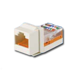 Panduit NetKey Category 5e, 8-Position, 8-Wire, Leadframe UTP Jack Module, Package of 25