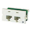 Two Port Series II Category 5e T568A/B 180 Module