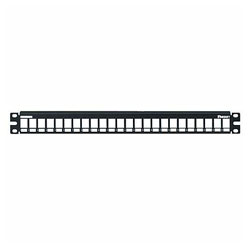Panduit NetKey 24-Port All Metal, Flush Mount, Modular Patch Panel