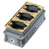 Flush Rectangular Cast Iron Floor Box