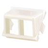 NetKey 2-Port, 1/2 Sloped Modular Insert