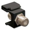 F-Type Nickel Plated Feedthrough Modular Connector